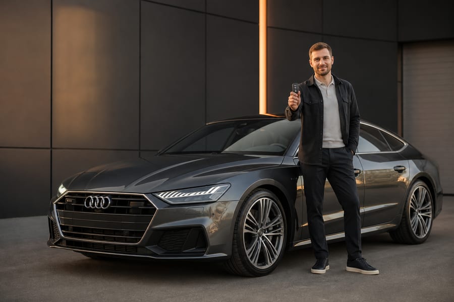 Audi A7 — доставлен клиенту Максиму