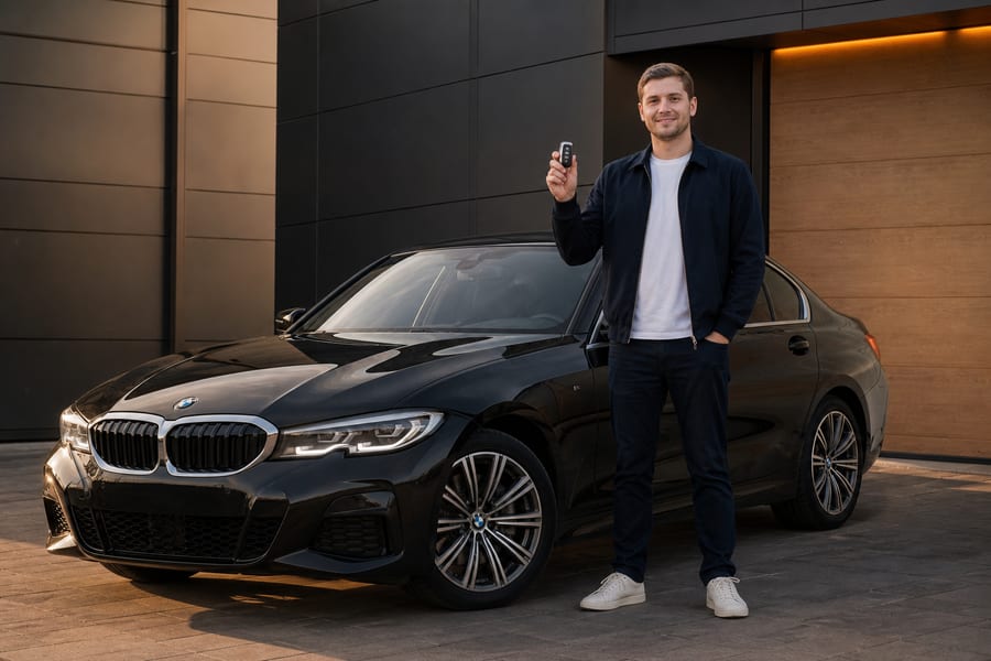 BMW 320i — доставлен клиенту Николаю