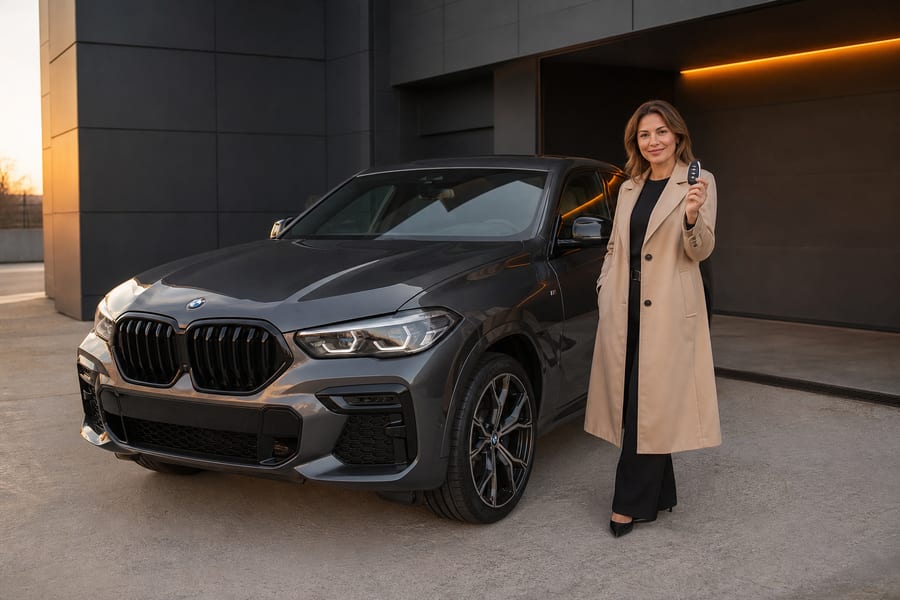 BMW X6 40i — доставлен клиенту